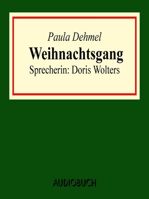 cover image of Weihnachtsgang